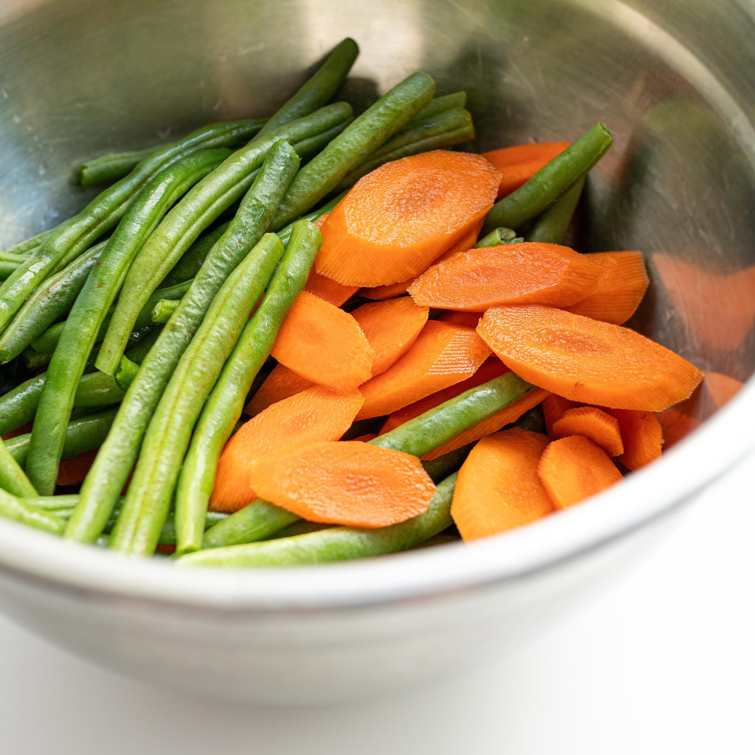 Green beans and carrots